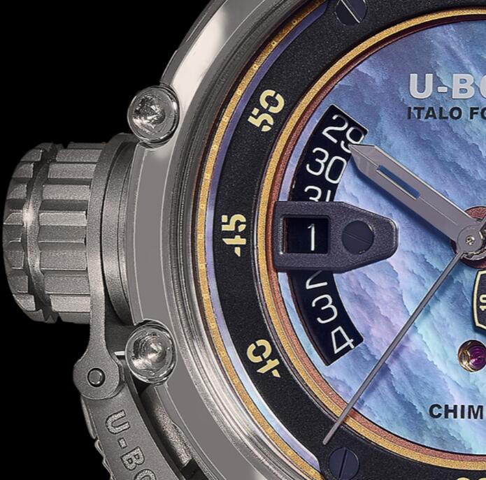 U-BOAT CHIMERA 43MM SS MOP 8099 Replica Watch